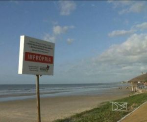 Praias de São Luís estão impróprias para banho