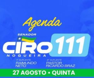 AGENDA - CIRO NOGUEIRA - 27/08