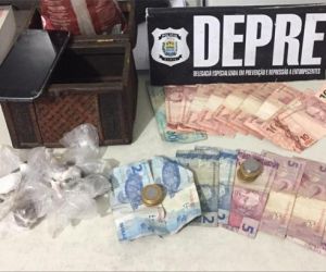Casal de menores é flagrado com drogas na zona leste da capital