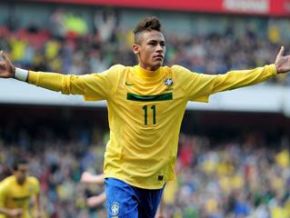 Neymar se apresenta aos ingleses, e Brasil bate a Escócia em Londres
