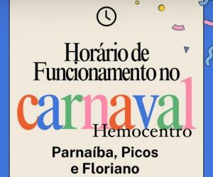 Hemocentro de Floriano funciona durante o Carnaval para incentivar doação de sangue