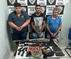 GPE-18/Timon em Operação Conjunta prende 3 assaltantes de banco