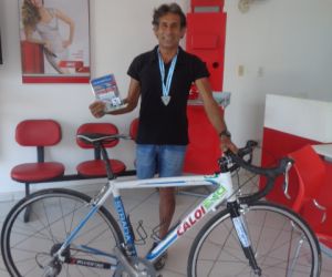 Para-atleta florianense conquista segunda colocação no Campeonato Paraolímpico de Ciclismo