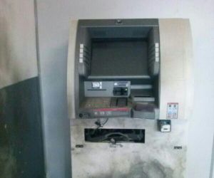 Quadrilha explode caixa eletrônico, mas não consegue levar o dinheiro