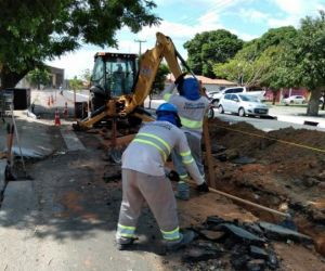 Trechos das Av. Maranhão e Centenário serão interditados para obra de esgotamento em Teresina