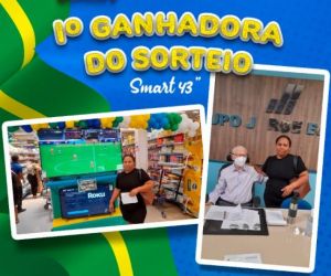 São Jorge Supermercados realiza 1º sorteio da campanha São Jorge "Traz a copa até você"