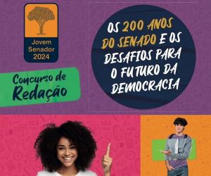Abertas as inscrições para o Programa Jovem Senador 2024