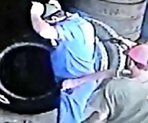Ladrão é rendido por vítimas dentro de oficina durante anúncio de assalto