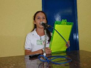 Escola Pequeno Príncipe apresenta Projeto Ambiental em Sessão Ordinária