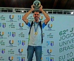 Marcos Oliveira desabafa após ouro nos JUbs: "Pois bem, está o resultado"