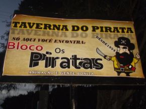Bloco Os Piratas se reúne sexta-feira na Taverna do Pirata