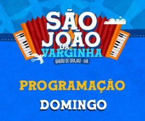 Confira a programação deste domingo (29) do São João da Varginha em Barão de Grajaú