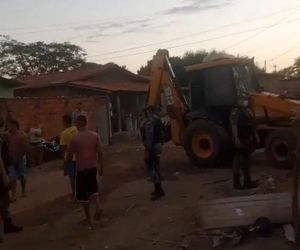 Famílias denunciam violência policial durante desocupação de terreno na Zona Leste de Teresina