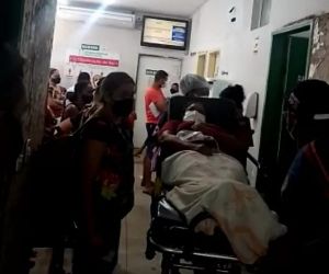 Vídeo mostra superlotação no Hospital Tibério Nunes devido ao recesso de fim de ano