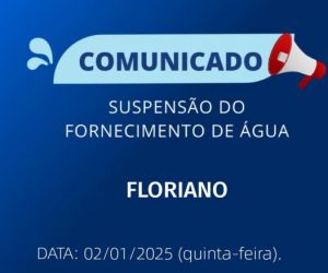 Manutenção na rede de água causa suspensão temporária em Floriano, informa Agespisa