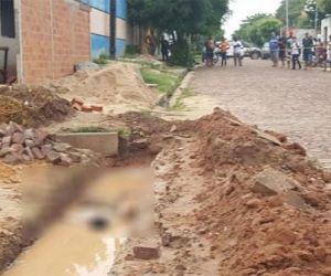 Corpo é encontrado sob pedra de quase 30kg dentro de vala em Timon