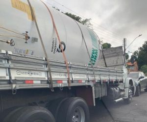 Hospital do Dirceu recebe tanque de oxigênio para pacientes com Covid-19, em Teresina