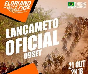Floriano Ride 2018 acontece no mês de outubro em Floriano