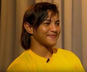 Judoca Sarah Menezes é entrevistada por Galvão Bueno