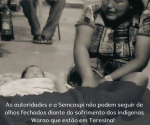 Bebê indígena de dois meses morre em abrigo para venezuelanos em Teresina