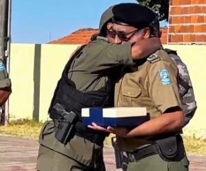 3º BPM de Floriano homenageia policiais pelo Dia dos Pais