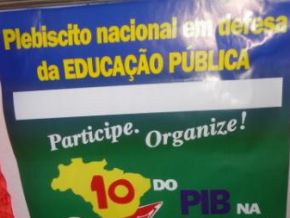 UESPI realiza votação do Plebiscito Nacional em Defesa da Educação Pública