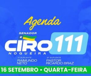 AGENDA - CIRO NOGUEIRA - 16/09