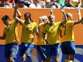 Com direito à dancinha, Suécia dá baile na Austrália e vai às semifinais