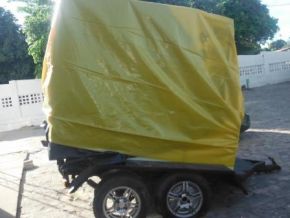 Polícia Militar apreende paredão de som em clube de Floriano
