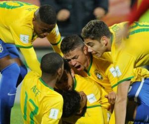 Brasil fura retranca húngara, vira e se classifica no Mundial Sub-20