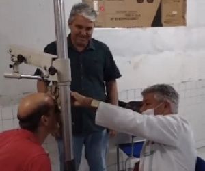 Mutirão oftalmológico com apoio de Maurício Bezerra beneficia moradores em Floriano