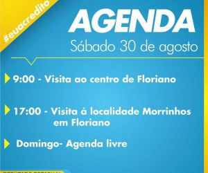 Agenda do candidato Enéas Maia deste domingo não foi informada