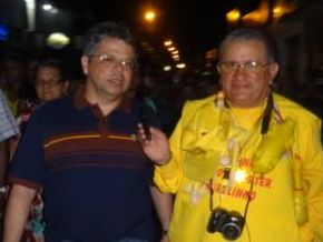 Gustavo Neiva prestigiou encerramento dos festejos de São Pedro de Alcântara em Floriano