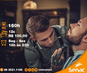 Senac de Floriano abre inscrições para o curso de Barbeiro