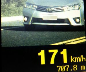Motorista é flagrado a 171 km/h no Piauí pela Operação Tiradentes