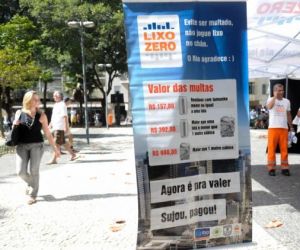 Programa Lixo Zero registra crescimento de 280% de notificações em agosto
