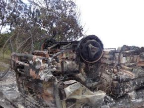Motorista morre carbonizado após explosão de caminhão tanque entre Itaueira e Floriano