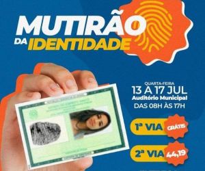 Barão de Grajaú realiza "Multirão da Identidade"
