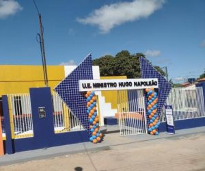 Inaugurada a reforma e ampliação da U. E. Ministro Hugo Napoleão, em Barão de Grajaú