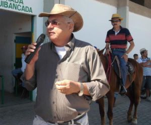 Vereador José Leão participa da cavalgada dos vaqueiros em Floriano
