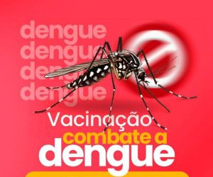 Floriano inicia vacinação contra a dengue para crianças e adolescentes de 10 a 14 anos