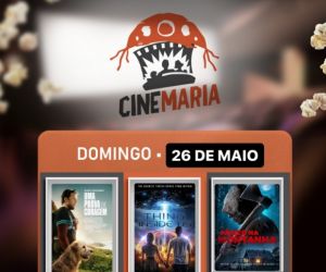 Veja a programação deste domingo do Cine Maria no Teatro Maria Bonita