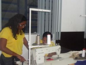 SENAI realiza Curso de Corte, Costura e Operador de Computador em Floriano
