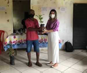 SEMAN realiza ação no Assentamento Coelho com oficinas e doação de mudas