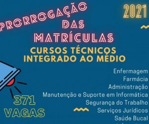 CEEP Calisto Lobo divulga novo prazo para realização de matrículas