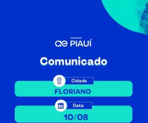 Manutenção emergencial afeta abastecimento de água em bairros de Floriano neste domingo