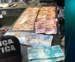 Casal é encaminhado à PF após ser flagrado com notas de R$ 100 falsas