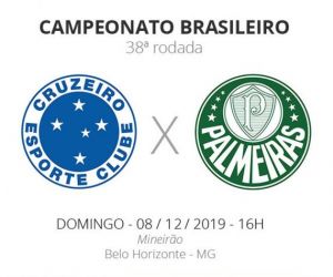Risco de queda e brigas justificam alerta do duelo entre Cruzeiro e Palmeiras