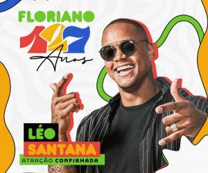 Prefeito de Floriano anuncia realização do show de aniversário da cidade