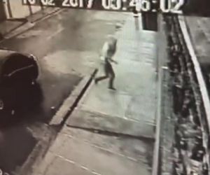 Vídeo flagra momento do assalto a casa do ex-procurador geral do Estado